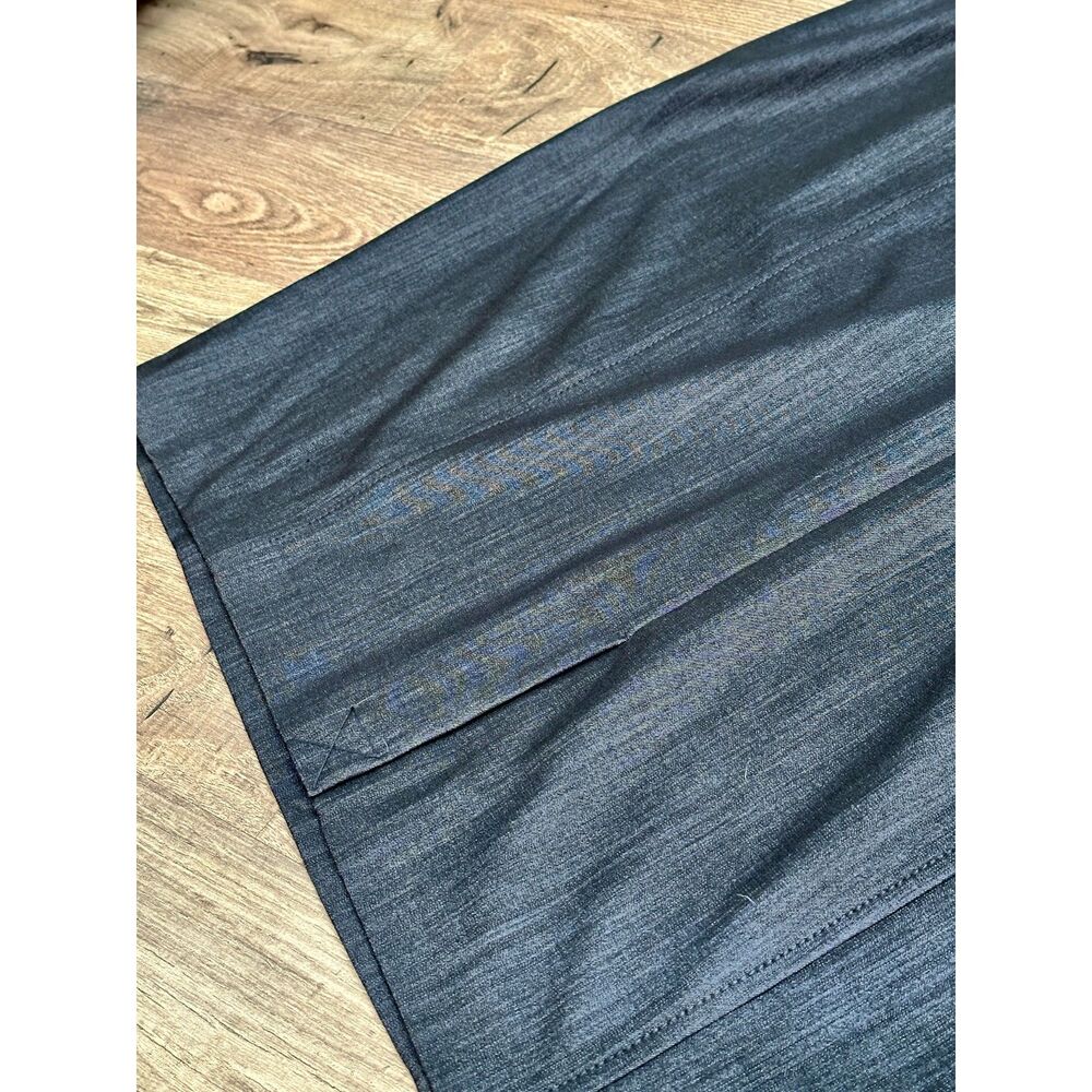 NWT Chaps Womens Size 16 Sheath Dress Dark Wash Utility Pockets Sleeveless - Picture 4 of 9
